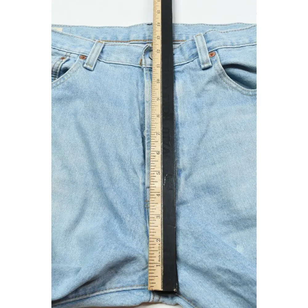 Levis Premium 501 '93 Jeans Mens 34x34 Blue Straight Original Fit Button-Fly